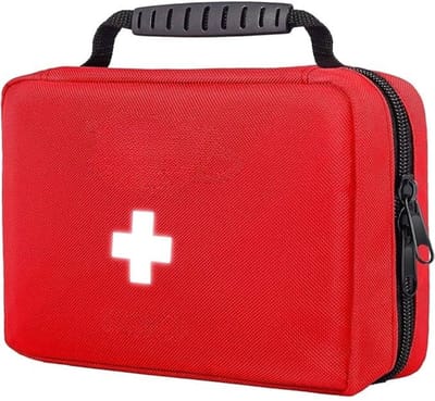 SAVI® Ehbo Reisset - Reisset - EHBO - Rood - 21cm x 17cmx 11cm