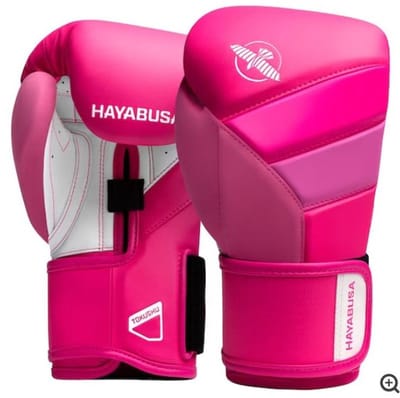 Hayabusa T3 Neon Bokshandschoenen Neon Roze - 10 OZ