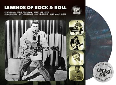 Various Artists - Legends Of Rock & Roll (LP) (Coloured Vinyl)