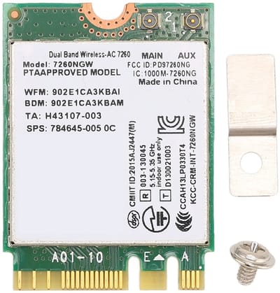 Store_9 - Dual Band Wifi-kaart - 1200 Mbps Draadloze Internetkaart - Compact Formaat - Bluetooth 4.0 Ondersteuning - Geschikt voor Thuiskantoorlapt...