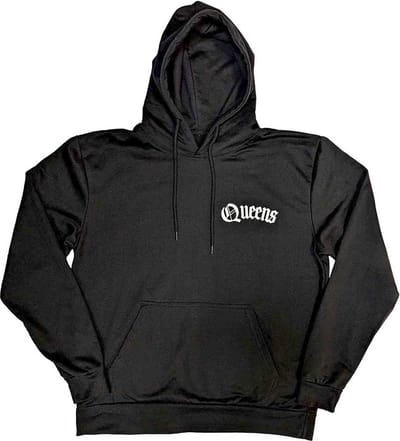 Queens Of The Stone Age - Floral Chains Hoodie/trui - S - Zwart