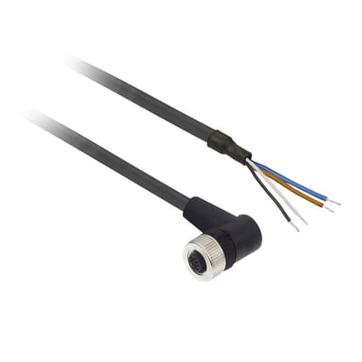TELEMECANIQUE SENSORS Sensorkabel pur m12 4-pin female angled 5 meters xzcp1241l5