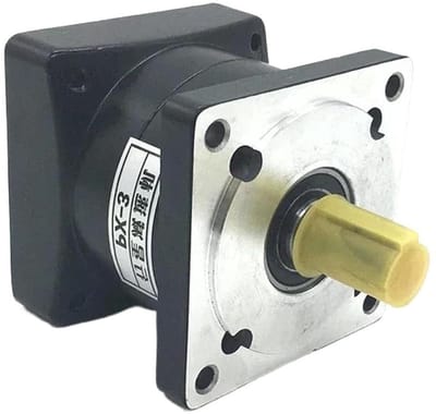 Servomotor Planeetaandrijving - Reductie Snelheid - Industriële Motoren - Nauwkeurige Positiecontrole - 8 mm Ingang - Zilver