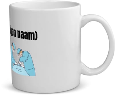 Akyol - chirurgen met eigen naam koffiemok - theemok - Chirurg - patiënten/doktoren - collega's - verjaardag - afscheidscadeau - geschenk - kado - 350 ML inhoud