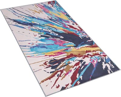 KARABUK - Laagpolig vloerkleed - Multicolor - 80 x 150 cm - Polyester