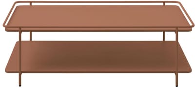 Nordic Home - Millie salontafel 55x110 cm - terracotta