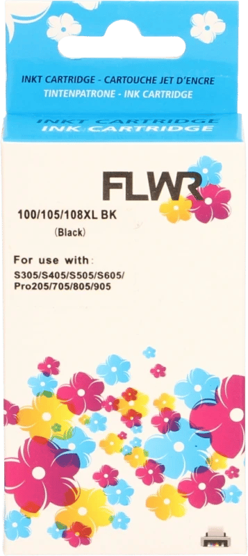 FLWR - Cartridges / Lexmark 100XL / zwart / Geschikt voor Lexmark