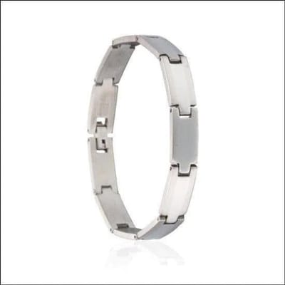 Rvs sieraden - Stalen armband zilverkleur - Verkleurt niet - Trendy