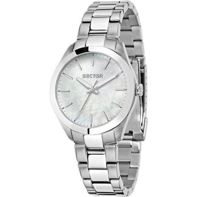 Sector 220 Just Time Acier Inoxydable Cadran Nacre Quartz R3253588522 Montre Femme white