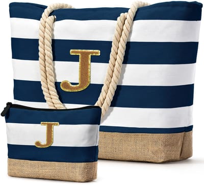 Unyqoos® Ruime en Waterdichte Strand- en Reistas voor Dames met Ritssluiting en Opvouwbaar Design
