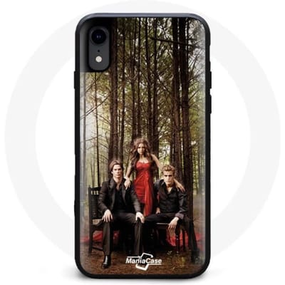 Hoesje - Vampire Diaries - Iphone XR - Flexibel - Zwart - Unisex
