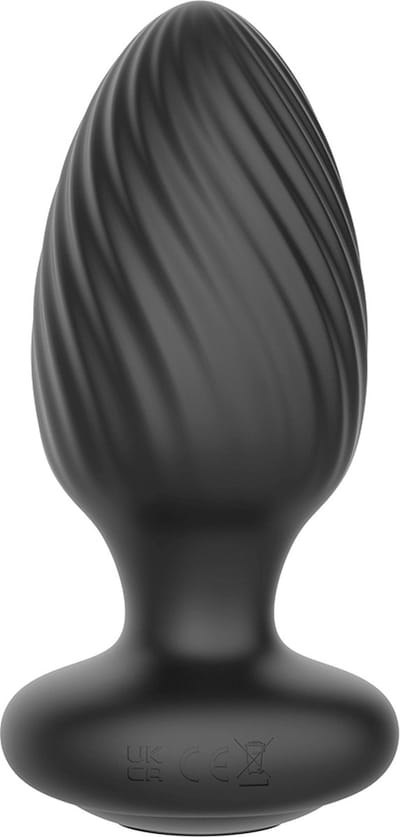 Nexus Tornado Roterende Vibrerende Buttplug XL - Draadloze Afstandsbediening - 3 Rotatiemodi - 6 Stimulatiepatronen - 27 Unieke Combinaties - 100% Siliconen - Zachte Schacht - IPX7 Waterdicht - USB Oplaadbaar - 90 Min Opladen - 1 Uur Gebruik