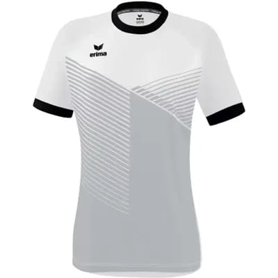 Erima Mantua Shirt Korte Mouw Dames - Zwart / Wit | Maat: 34