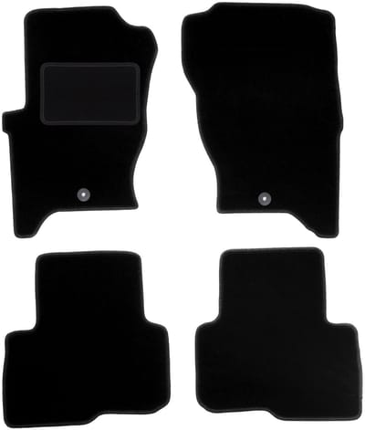 Zwarte veloursmatten voor: Land Rover Discovery III SUV (2004-2011)
