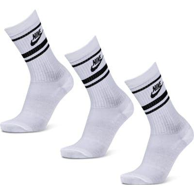 Nike Everyday Essential Crew 3 Pack Sokken Unisex - Wit - Maat 34 - 38