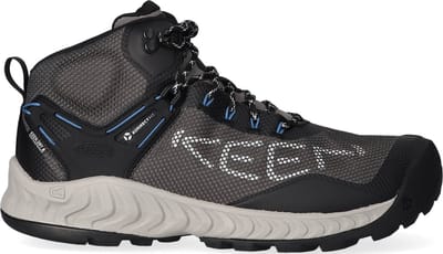 Keen - NXIS EVO Mid Heren Wandelschoenen Magnet/Bright Cobalt - Maat 47.5