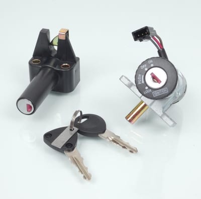 Kit neiman schakelaar en zadelslot Een voor scooter MBK 50 Spirit 2003 Nieuw