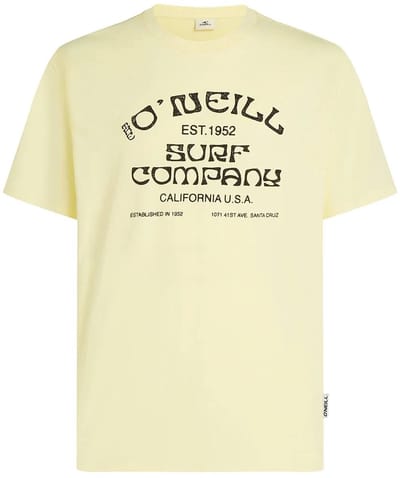 O´neill Muir T-shirt Met Korte Mouwen Geel M Man