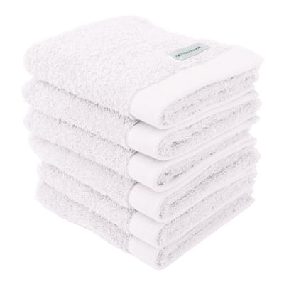 Tom Tailor Gastendoekje Color Bath Guest Towel Een maat, 30x50 Set van 6