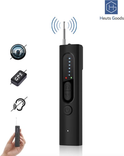 Heuts Goods - Verborgen Camera Detector - Anti Spy Camera - Anti Verborgen Camera - Anti Afluisterapparatuur - Anti Locatietracker - Anti Telefoontap -