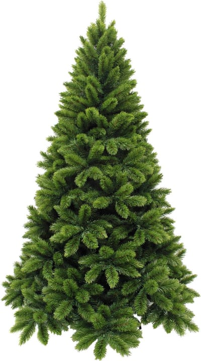 Triumph Tree Tsuga Kunstkerstboom H120 cm - Kerstversiering voor Binnen met Volle Uitstraling - Kunstboom met Realistische Dennentakken - Klassiek Groen H120 x Ø86 cm