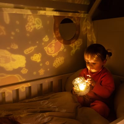 imoshion Sterren Projector - Met Bluetooth Speaker en 10 Projectierolletjes - Sterrenhemel Nachtlampje Kinderen