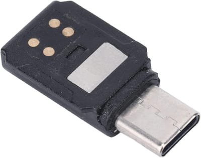 Type C Adapter - Connector Kabel - Camera Uitbreiden - Hittebestendig ABS - 30 g - Geel