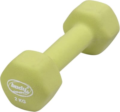 Neopreen Halter 2 kg - Fitnessgewicht voor Thuis Gym