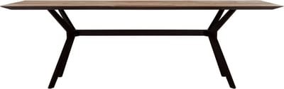 24Designs Metropole Eettafel - L200 X B95 X H78 Cm  - Teakhout