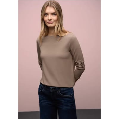 Shirt in lange stijl