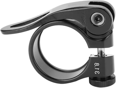 Hoge kwaliteit aluminium slangklem voor zadelpen 27.2/28.6 mm - Duurzaam, Lichtgewicht en Verstelbaar