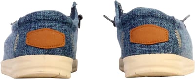 Lage mocassin met veters