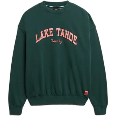 Superdry - Outdoor Location sweatshirt met ronde hals en losse pasvorm - Dames - Truien