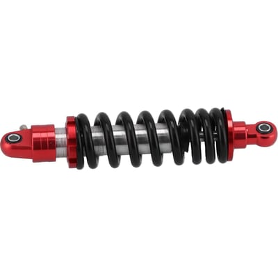 Amortisseur Universel 11,4 pouces Suspension Arrière Amortissement Réglable pour Moto ATV Go-Karts Noir Rouge black