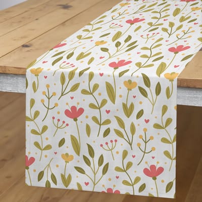 ABAKUHAUS Lentetafel-loper – Rechthoekig 40×180 cm – Polyester