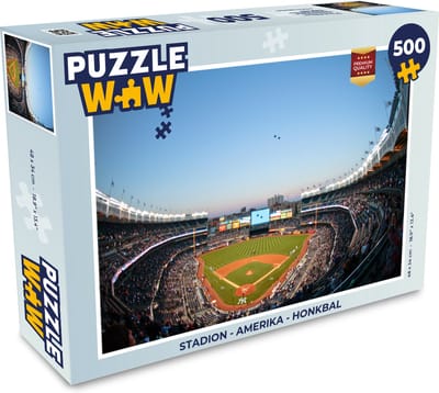 Puzzel Stadion - Amerika - Honkbal - Legpuzzel - Puzzel 500 stukjes