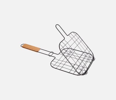 Barbecue grillklem - 47 x 20 x 1,5cm - Met anti-aanbaklaag