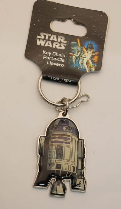 Sleutelhanger Star Wars R2 - D2 - Star Wars keyring R2 - D2 - LICENSED Stars Wars sleutelhangers - R2 - D2 ring voor sleutels