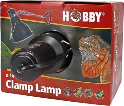 Hobby Terrano Clamp Lamp terrarium klemlamp 14 | 21 cm E27 14CM