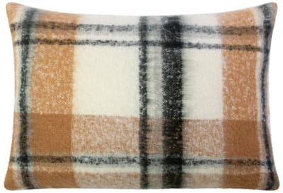 Kussen ruit boucle beige 40x60cm