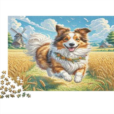 Legpuzzel Volwassenen - Hond Puzzel - Ontspanning Thuis - Gerecycled Materiaal - 1000 Stukjes - Niet Gespecificeerd