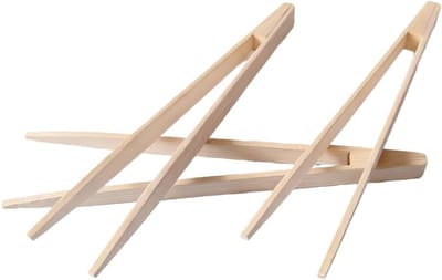 Houten Pincet - Precisie Tang - Decoratief Werk - Antistatisch Ontwerp - 15 cm Lengte - Natuurlijk Hout