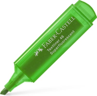 Faber-Castell tekstmarker 1546 - groen - markeerstift - FC-154663