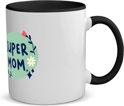 Akyol - super mom Spaarpot - Moeder - mama - moederdag - cadeau - verjaardag - kado - 350 ML inhoud