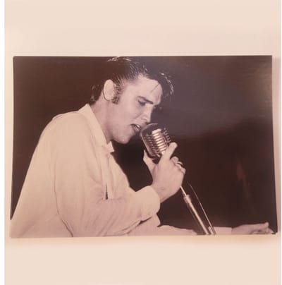 Elvis Presley - Vintage Ansichtkaart - Optreden 1956 Concert