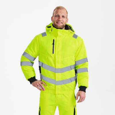 Engel Safety pilot jack 1247-935 - Hi-vis Yellow / Black - L