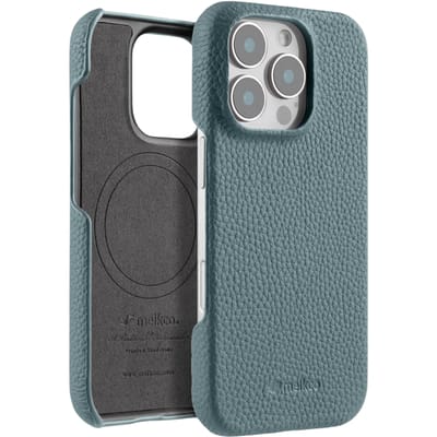 Melkco Apple iPhone 16 Pro Max Leather MagSafe Cover Blauw