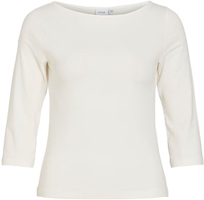 VILA top met 3/4-mouwen VIEMILIE Boothals