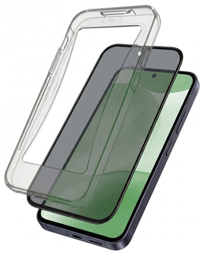 Screenprotector Geschikt voor Samsung Galaxy S24 - Met Installatie Kit - Privacy Filter - Beschermglas - Flexibel Glas - Tempered Glass - Screen Protector