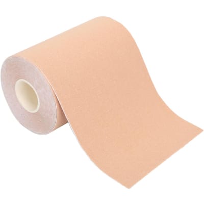 Neusbril Gezichtstape Hoge Elasticiteit Makkelijk te Knippen Zuurstofslang Huidtapes voor Neussonde 7.5cm X 5m / 3 X 197in beige